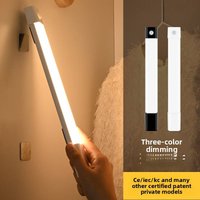 Smart Motion Sensor LED Strip Light – Wireless Magnetic & Self Adhesive Rechargeable Cabinets Wardrobes Closets 