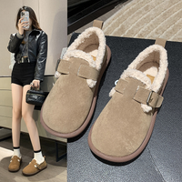 Shoes Fur Shoes Outdoor Snow Cotton Shoes Autumn Winter Retro Shoes