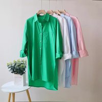 Women's Clothing Shirt Dress Long Elegant Beautiful Shirt Long Sleeve