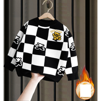 Sweater Pure Cotton Sweater Pile Thickened Cotton Thread Autumn Winter Threadline