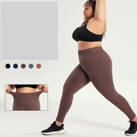 Clothing Large Yoga Pants Plus Running Sports Leggings Obesity Fitness High Waist Seamless Trousers