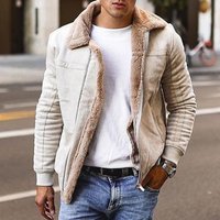 2023 Jacket Fur Winter Coat Thickened Warm Zipper
