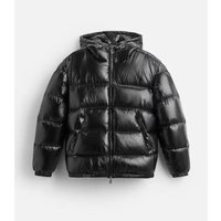 Men’s Winter Hooded Cotton Jacket – Warm Thickened Polyester Coat For Commuting, Black & Dark Green (S-XXXL)