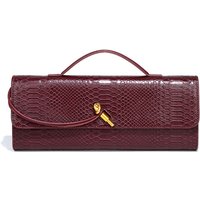 2026 Hand Held Evening Bag Pattern Baguette Bag Retro Niche Shoulder Messenger Bag