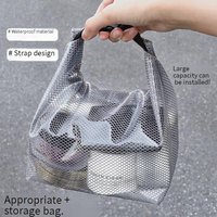 Makeup Tools & Accessories Transparent Waterproof Storage Bag Outdoor Swimming Travel Wash Gym Bag Sundries Storage Bag Beach Bag