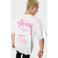 STUSSY&NIKE Collaboration Fashionable Comfortable Pure Cotton Short Sleeved T shirt Both