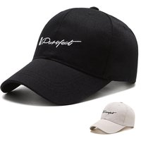 Hats for men and women Korean fashion brand ins embroidered cap with duck tongue for spring and summer leisure Baseball
