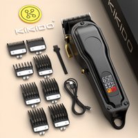 Professional Metal Hair Clipper With LED Display – Cordless Electric Trimmer For Precision Haircuts
