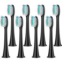 8 Pcs Compatible Philips Sonicare Toothbrush Replacement Brush Heads Professional Electric Toothbrushes Head