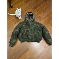 Urban Camouflage Hooded Fleece Jacket Streetwear Coat Warm Lining Fashion Forward Outdoor Style & 