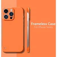 Voghion Réduction de 28% Coque Rigide Mate Slim Sans Cadre pour iPhone 15 et 14