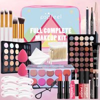 Makeup Sets POPFEEL Makeup Set For Beginners, A Full Set Of Beauty Cosmetics, Makeup