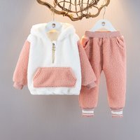 s clothing Winter plus cashmere two piece set