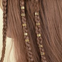 European American Retro Hair Clips Ethnic Hollow out Hair Bun Holders Alloy Round Hair Ties Coiled Spring Snake shaped Vintage Hair Accessories