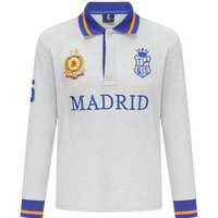 Clothing Long Sleeved Embroidery Contrasting Sports Leisure Polo Shirt