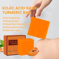 Kojic Kojic Turmeric Handmade Bath Cleaning Soap, Shower Face Soap