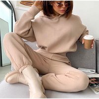 Women’s Clothing autumn and winter new hooded sweatshirt casual sports suit