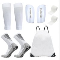 Football Shin Guards Double Layer Insert Type Foot Guards Leg Socks Football Socks Combination