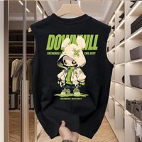 Men's Clothing Cotton New Fashion Brand Sports Vest Men's Casual Summer Fitness Sleeveless T Shirt Versatile Bottoming Shirt