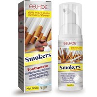 EELHOE Toothpaste to Remove Smog Stains, Remove Yellow Tooth Stains, Clean Teeth, Whiten and Freshen Oral Care Toothpaste