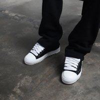 Shoes Numeris Men's Black Rhinestone Casual Shoes Luxury Style Sneakers For Everyday Streetwear For Formal & Casual