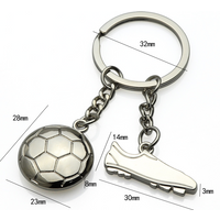 Cup keychain peripheral souvenirs Golden Globe Award keychain souvenirs football keychain gifts