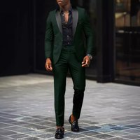 Clothing business casual suit suit wedding groom slim suit two piece suit