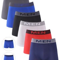 Underwear & Sleepwears Seamless Boxer Briefs High Elastic Boxer Briefs Sexy Underpants