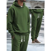 Men's Clothing Solid Color Hooded Pullover Loose Men And Women Brand Sweatshirt Versatile Couple Tops