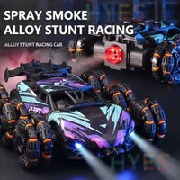 Six Wheels Rc Stunt Car Toys Spray Twisting 1:20 6WD Flips High Speed Drift Remote Control Car Trendy Powerful Driving Rc Toy Gifts For Holiday Kids