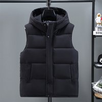 Thick Cotton Vest Printed Logo Company Event Down Cotton Vest Work Clothes Printed LOGO Group Purchase Vest
