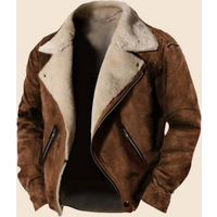  Plus Winter Fleece Lined Zip Up Jacket Stand Collar Thickened Casual Outerwear Street Style