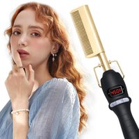 Straightening curler Iron Hair Straightener