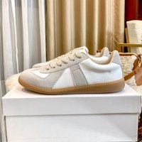 Women's Casual Shoes Sheepskin High Version German Training Versatile Lace Up Men's And Women's Casual Comfortable Flat Bottom White Forrest