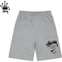 Stussy&Nike Co Branded Logo Pattern Letter Print Loose, Casual, Comfortable, Versatile Cotton Shorts For Men And Women