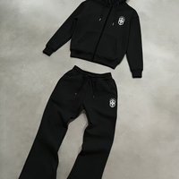 Men's Clothing Summer Casual Sports Suit For Men, Ice Silk Hoodie & Sweatshirt Sets, A Complete Set Of Men's Matching Fashion Two-piece Suit