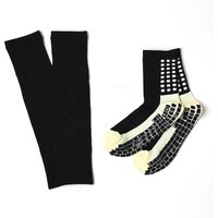Soccer socks thickened mid tube non slip point rubber socks leggings set soccer grip socks set