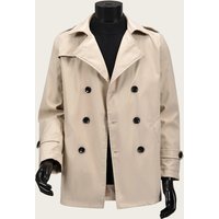 Men's Longline Trench Coat Jacket – Minimalist Oversized Lapel Coat Streetwear-Inspired Lightweight Windbreaker For Urban Commuting