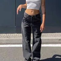 Clothing Denim Loose Baggy Street Wide Leg Jeans