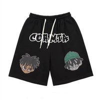 Clothing Print Hip Hop Sports Shorts Summer Thin Ins Trendy Straight Loose Shorts