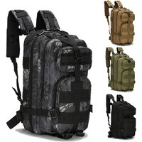 20-30L Men Women Camo Trekking Fishing Hunting Bag Travel Backpack Out Military Rucksacks Tactical Sports Camping Hiking