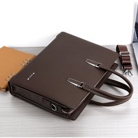 Minimalist New High-quality Leather Men's Bag, Business Handbag, Shoulder Bag, Cowhide Briefcase, Computer Bag, Men's Bag
