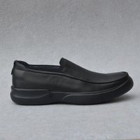 Euro Step Top Layer Cowhide Business Sole Soft Surface Genuine Leather Casual Shoes