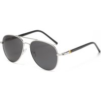 Celebrities Netroots with the same European and American hard man aviator toadstool driving street shooting HD polarized sunglasses