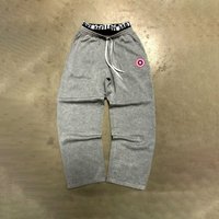 Y2K US Map Print Joggers Streetwear Relaxed Fit Pants Double Waistband Design