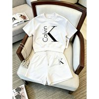 Women's Clothing Summer Street Slightly Fat Striped Shirt Small Suspenders Wide Leg Jeans Three Piece Suit