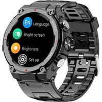 New PGD446 smartwatch heart rate monitoring, music playback, Bluetooth call, exercise meter, and step watch