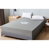 Solid color mattress protective cover, bed cover, spring Asian textile baby urinary and sweat barrier waterproof bed