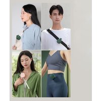 Mini Clip On Fan USB Rechargable Summer Cooling Fan Personal Cooler