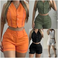 Clothing Fashion Casual Button Vest Suit Clothing